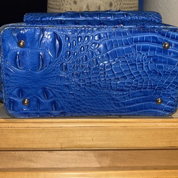 Brahmin Melbourne three Croc-Embossed Backpacks to choose from all Gold hardware - Picture 9 of 11